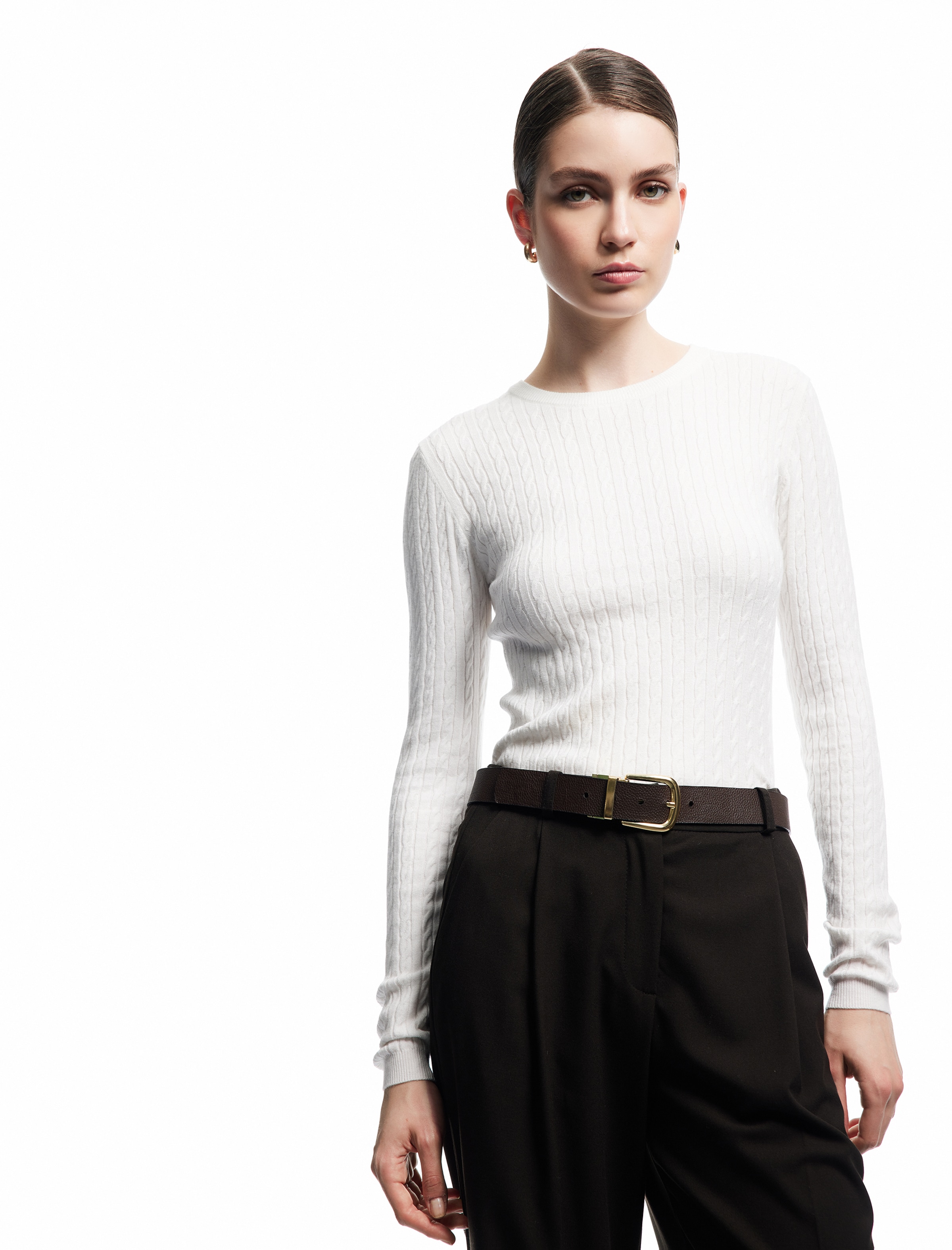 Koton Pullover in Beige: Vorderseite