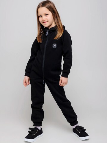 MANUL Overall 'Panther by MANUL – Basic' in Zwart: voorkant