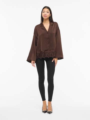 VILA Blouse 'VILea' in Brown
