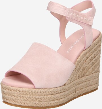 Calvin Klein Jeans Sandal in Pink: front