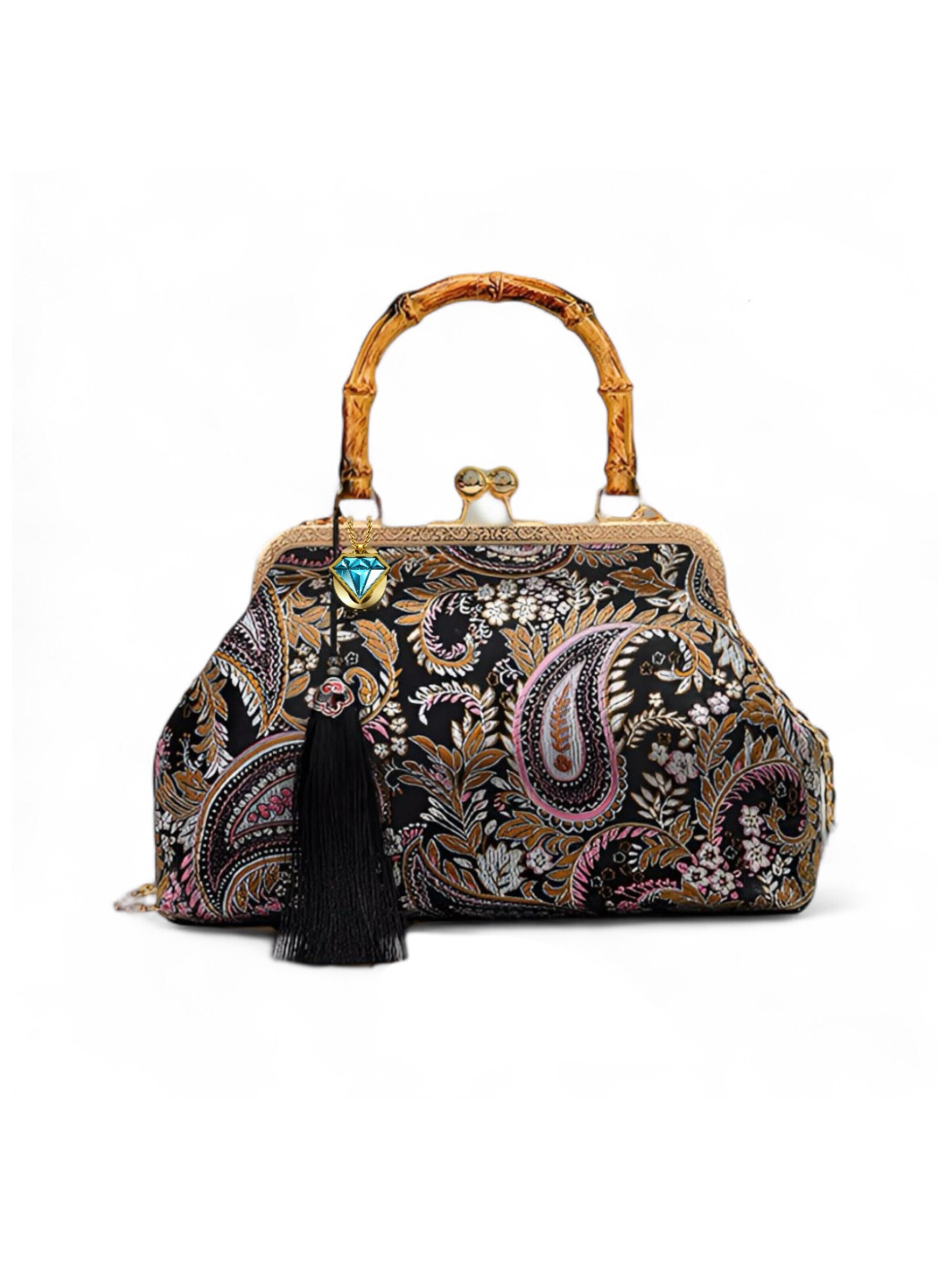 Elegon Handbag 'Andorra' in Black: front