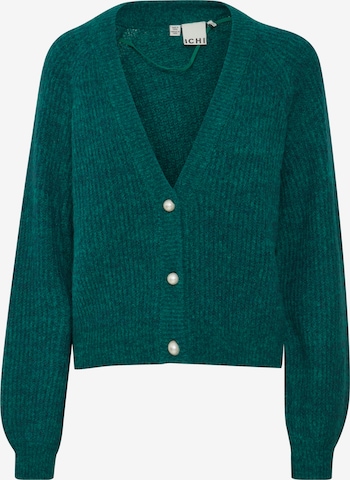 ICHI Cardigan 'Marin' i grøn: forside