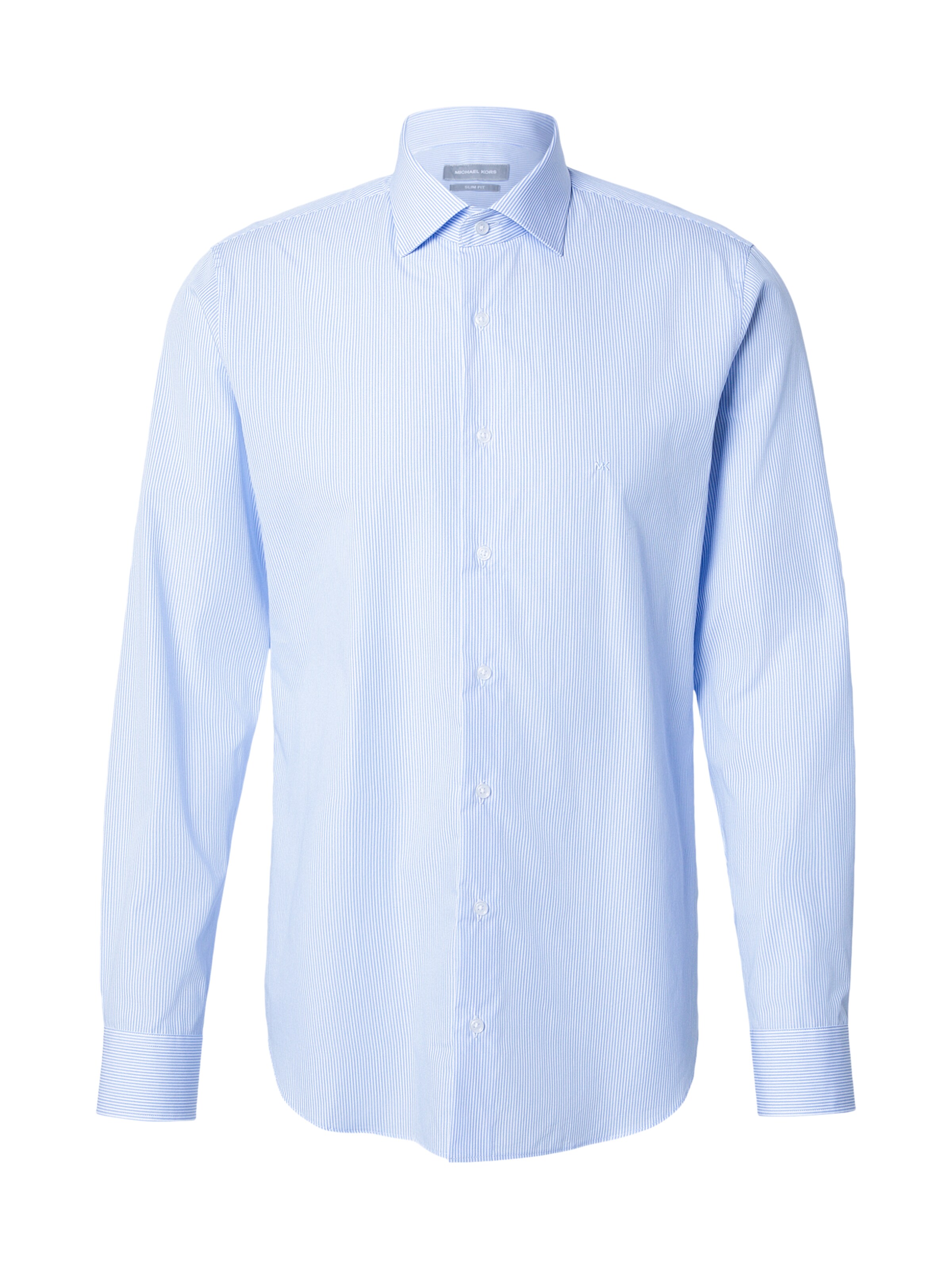 Michael Kors Regular Fit Hemd in Blau: Vorderseite