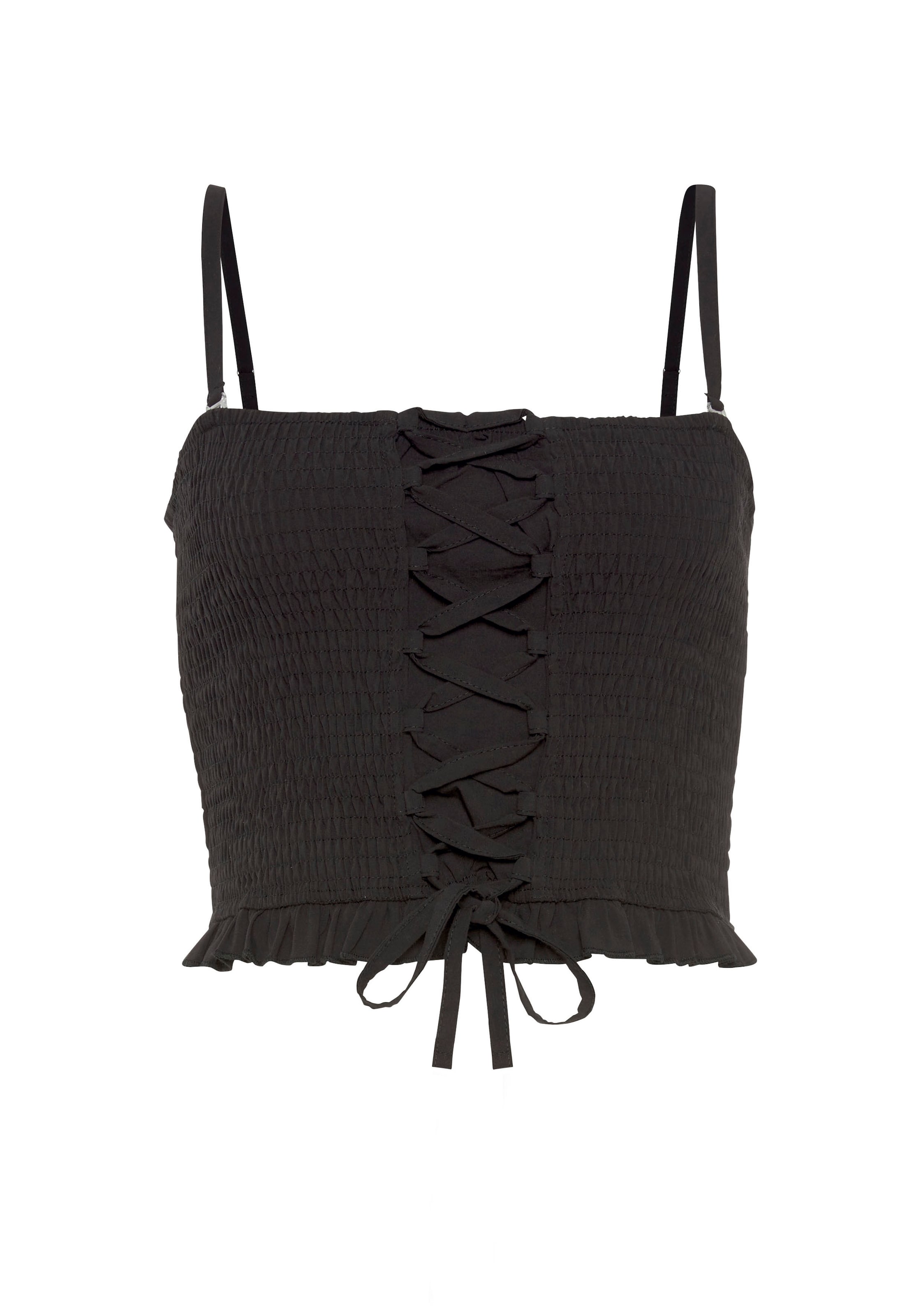 BUFFALO - Top en negro: frente