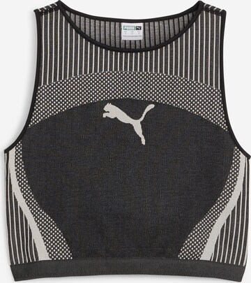 PUMA Top 'Dare To' in Black: front