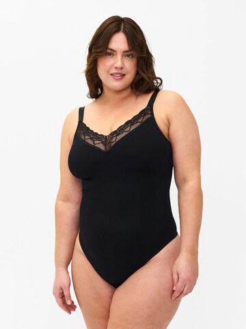 Body modellante di Devoted by Zizzi in nero: frontale