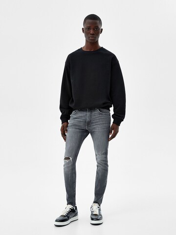 Bershka Skinny Jeans i grå