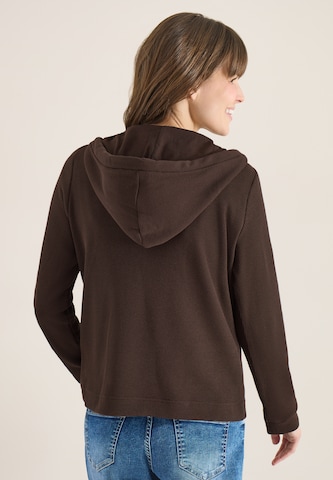 CECIL Zip-Up Hoodie in Brown