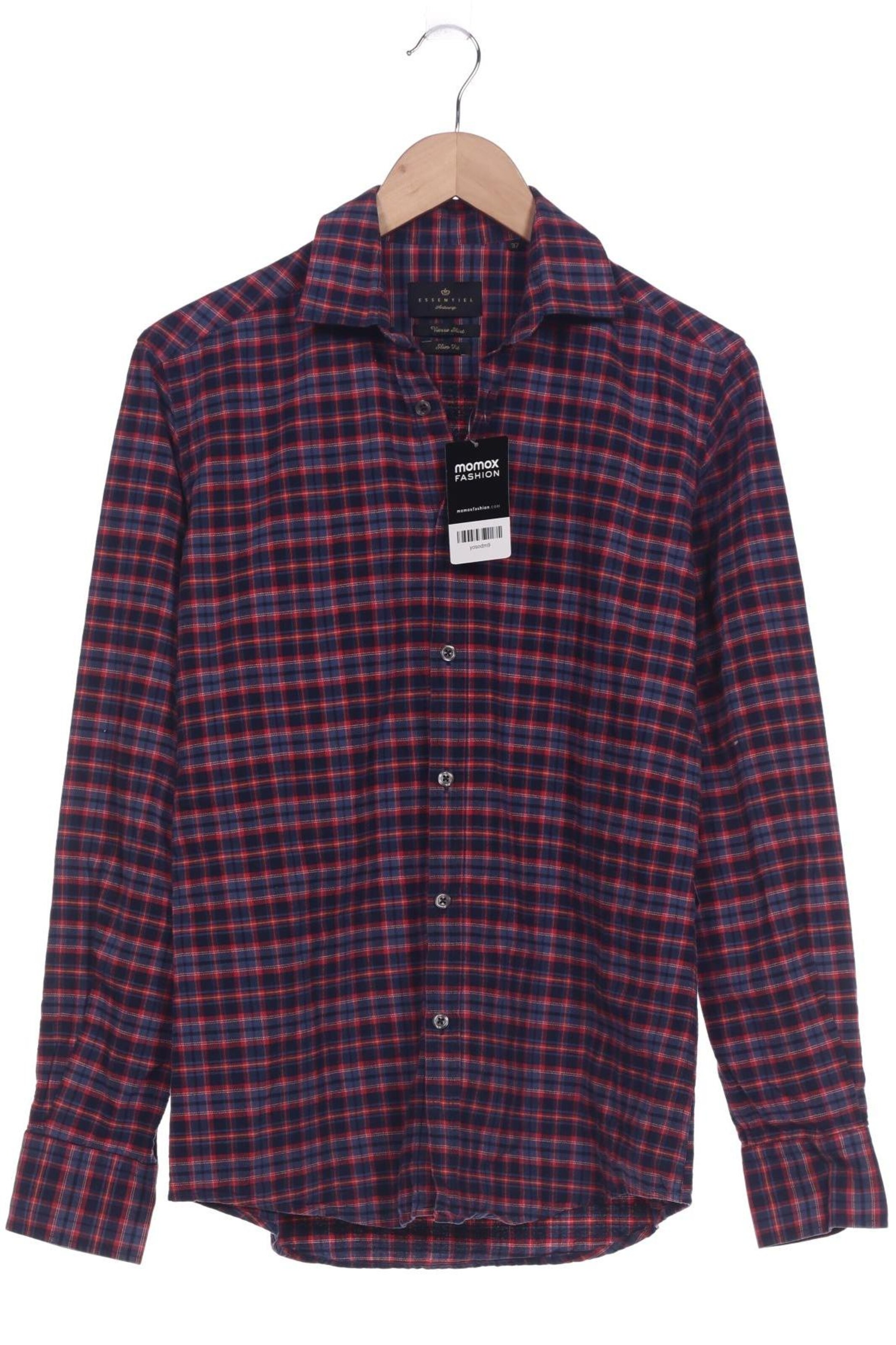 Essentiel Antwerp Hemd XS in Rot: Vorderseite