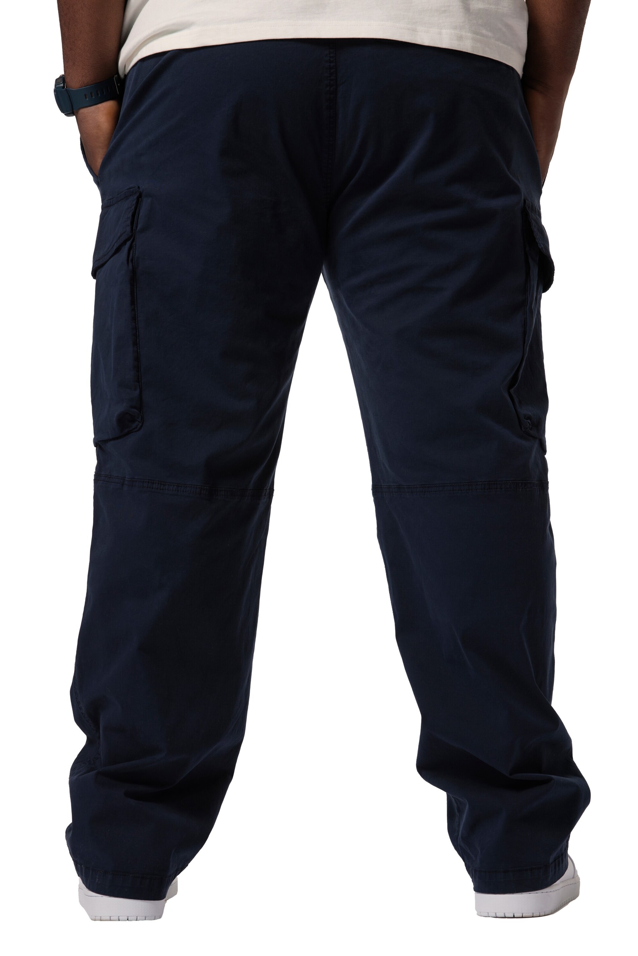 STHUGE Regular Broek in Blauw