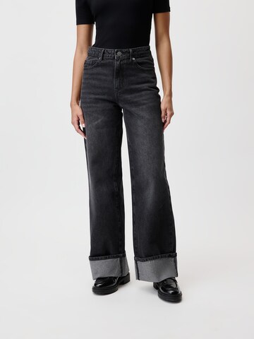 LeGer by Lena Gercke Wide leg Τζιν 'Marin' σε γκρι: μπροστά