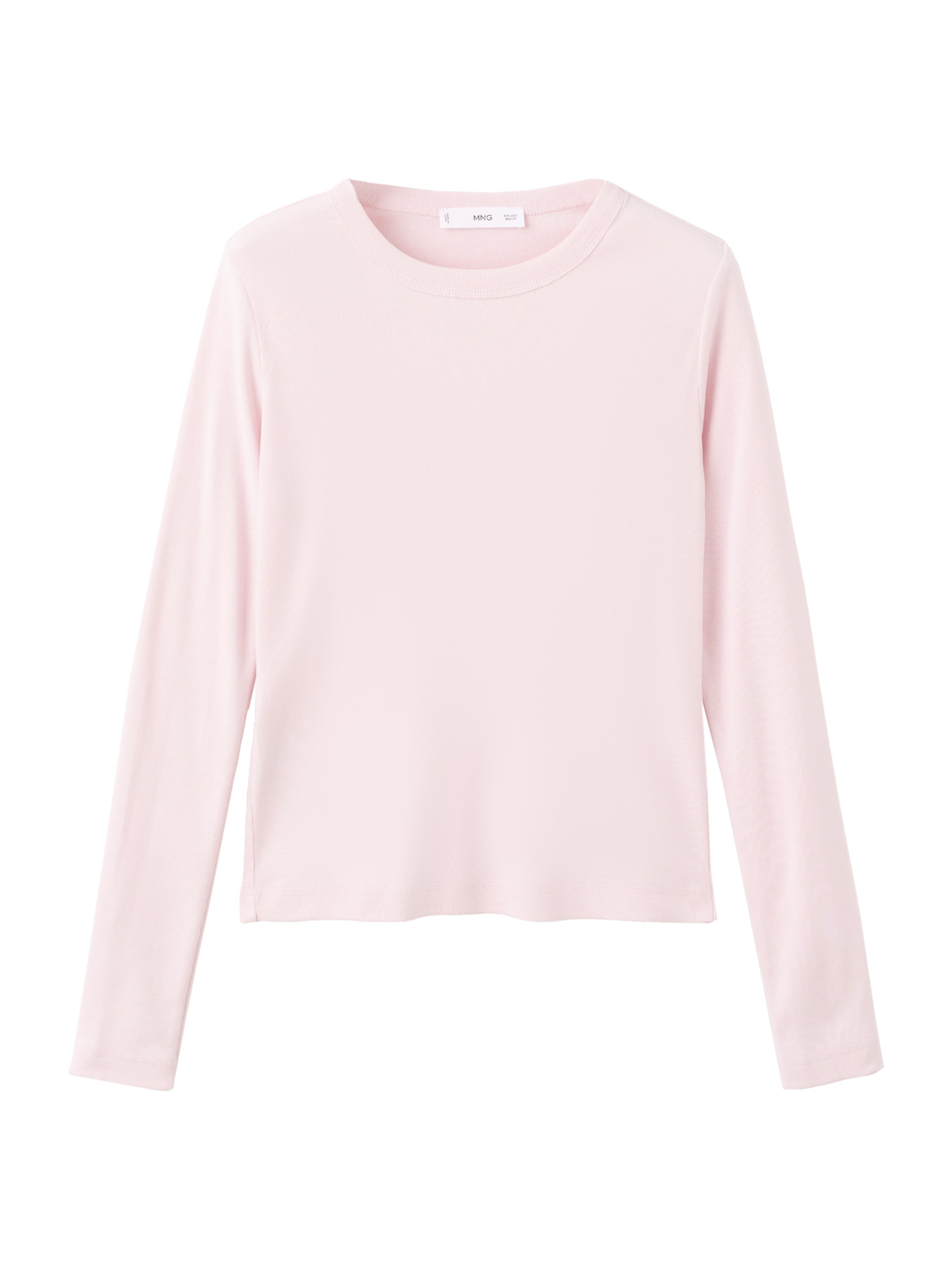 MANGO Póló 'ENI' - rózsaszín: elől