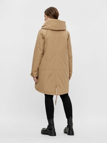 MAMALICIOUS Between-Seasons Parka 'Tikka' in Brown