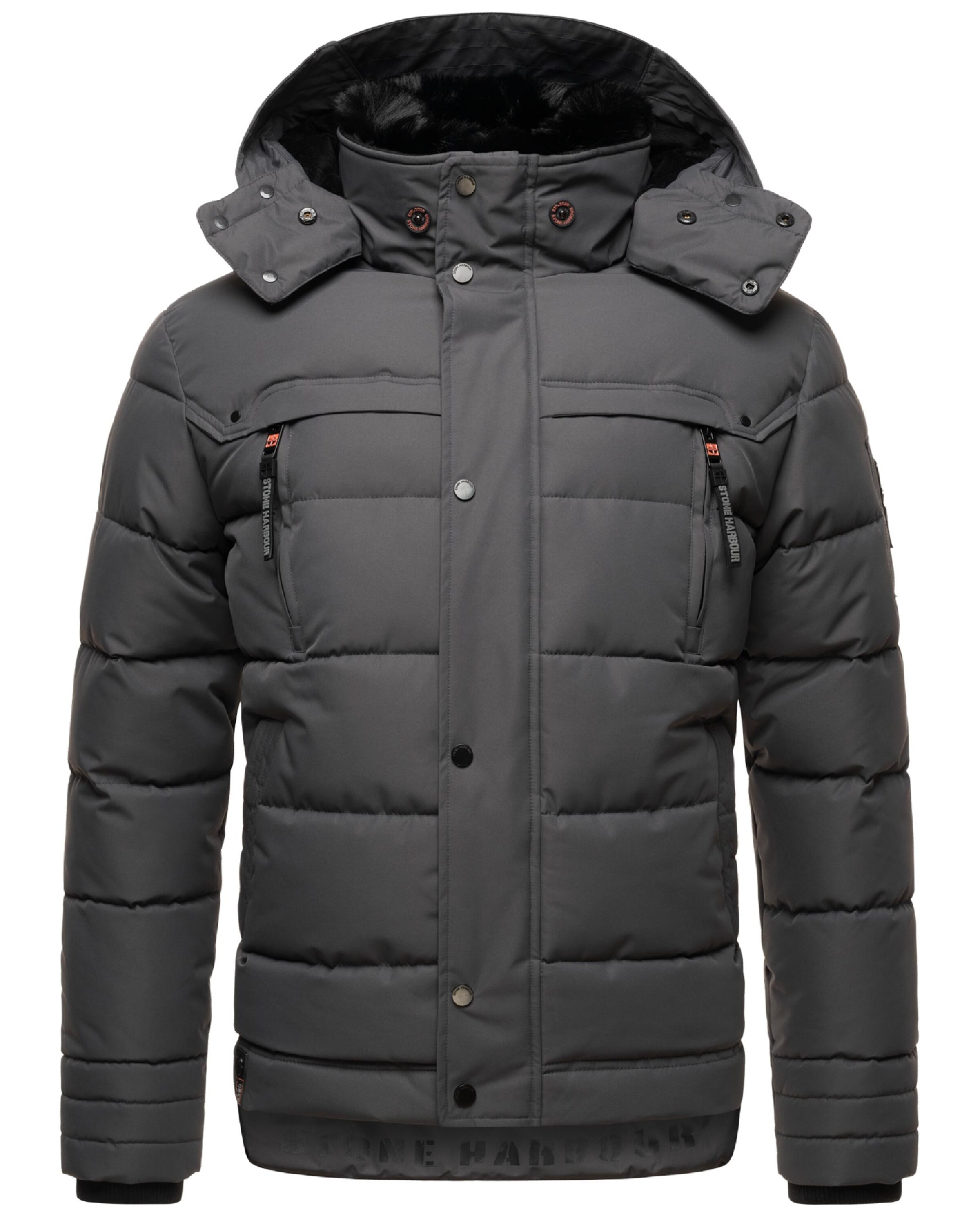 STONE HARBOUR Jacke 'Witaas' in Grau