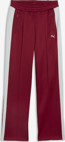 PUMA Broek 'T7 Always On' in Rood: voorkant