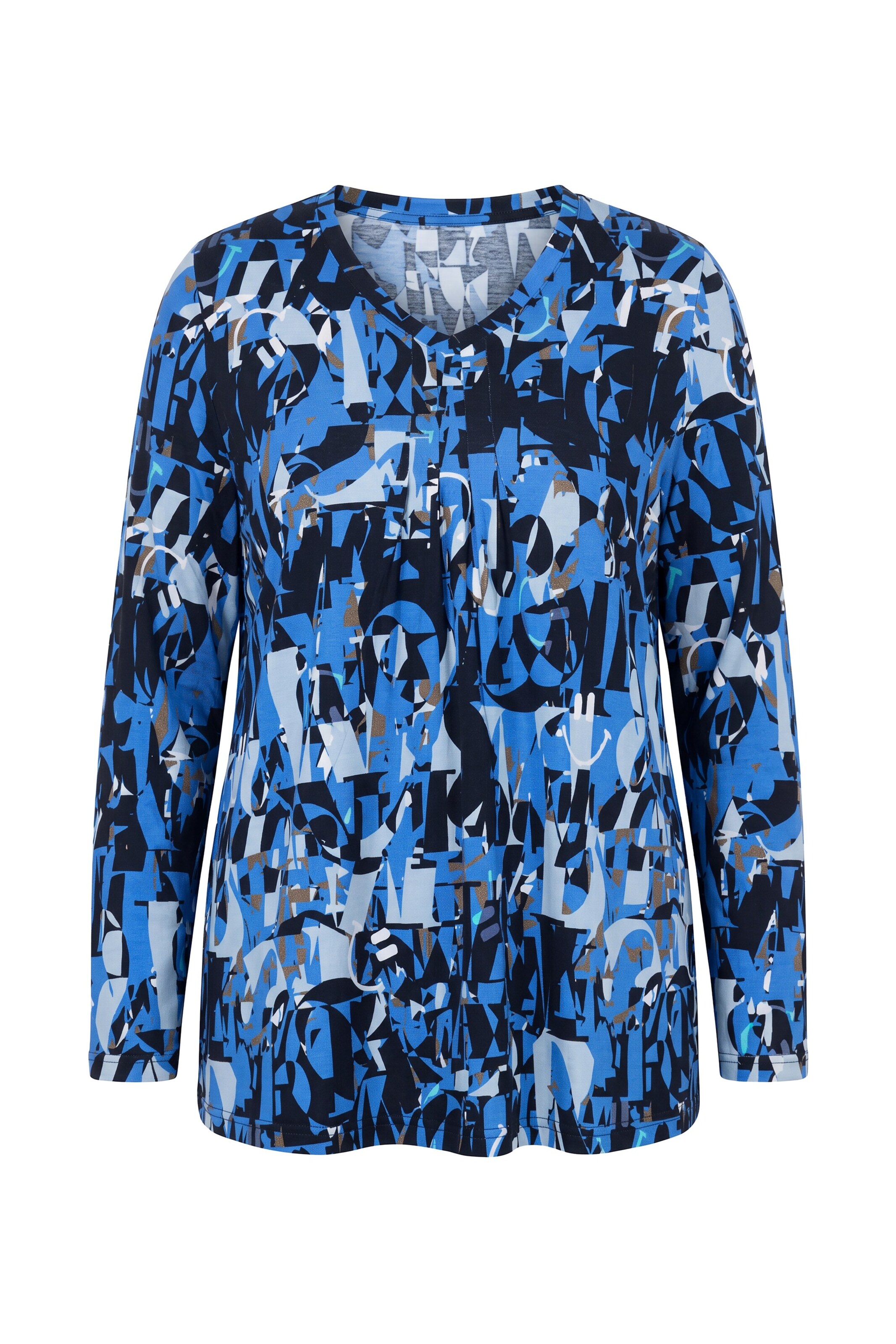 Ulla Popken Shirt in Blue: front