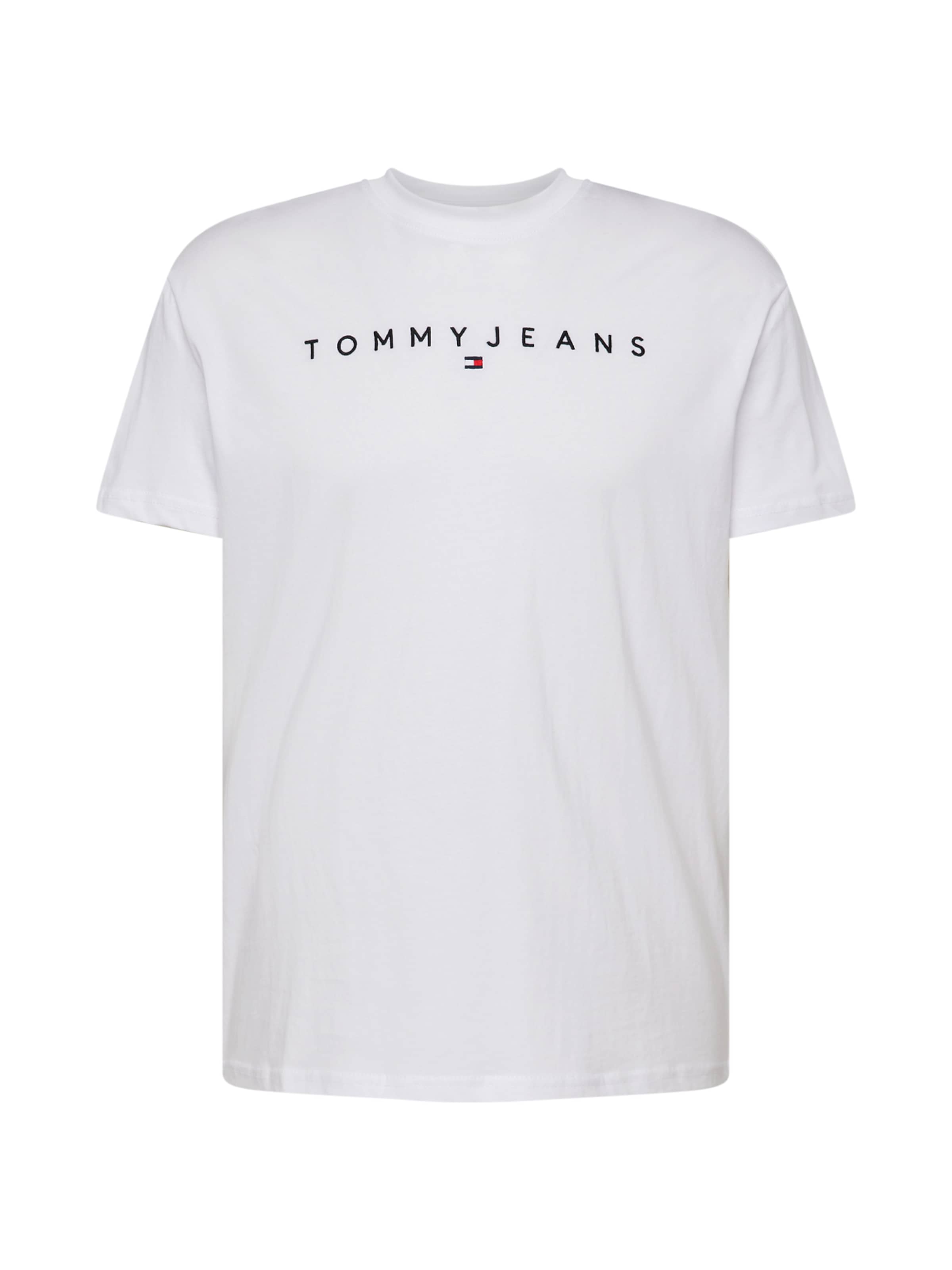 T-Shirt Tommy Jeans en blanc : devant