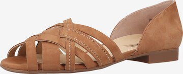 Paul Green Sandals in Brown: front