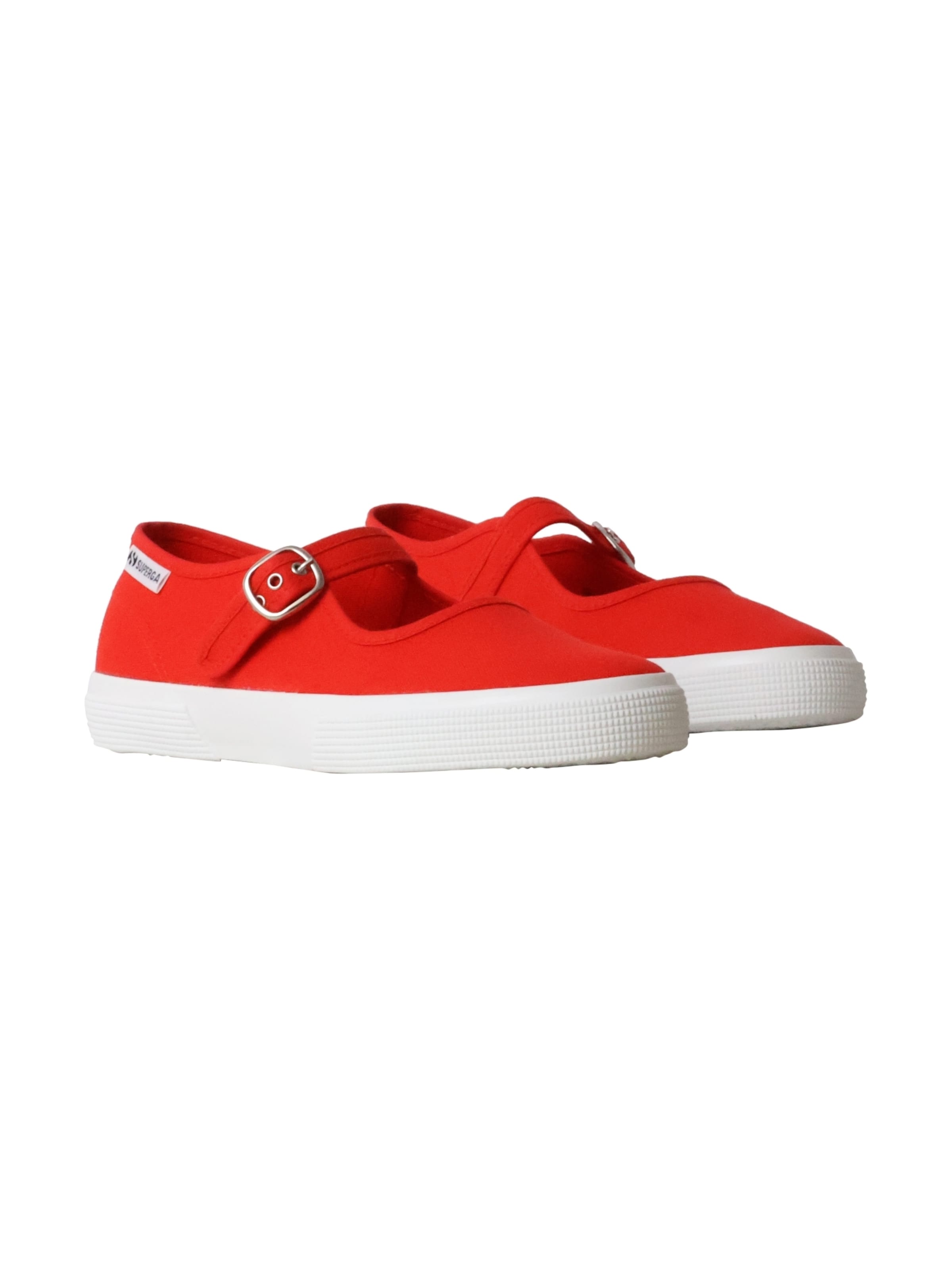 SUPERGA Ballerina 'Leggera' in Red