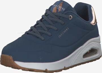 SKECHERS Sneakers laag 'Uno' in Blauw: voorkant