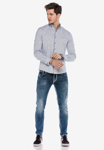 CIPO & BAXX Regular fit Overhemd 'MILFORD' in Blauw