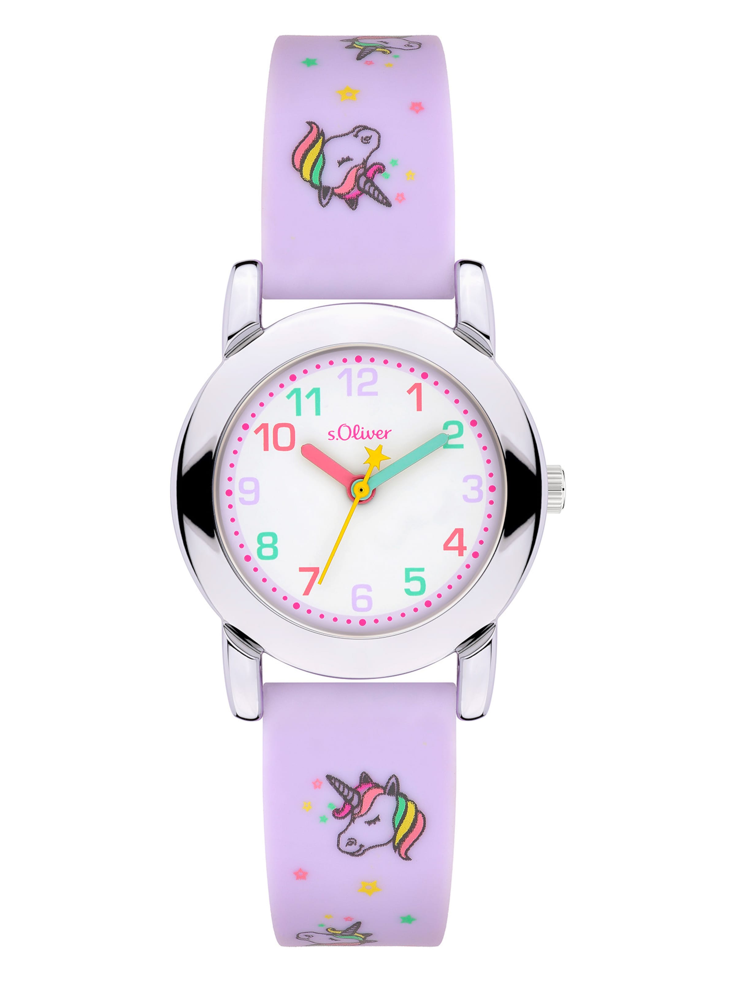 s.Oliver Watch in Purple: front