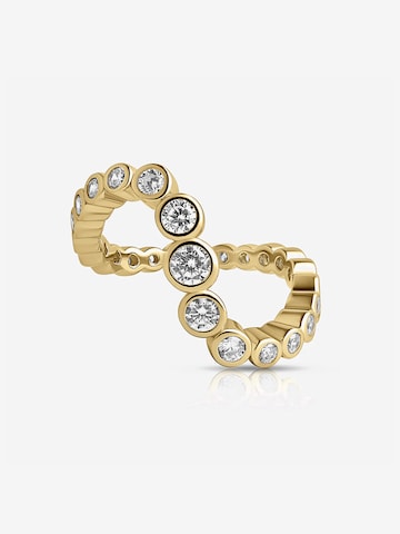 CLASSYANDFABULOUS Jewelry Ring 'LE GRANDE RÊVE DE MER' in Gold: front