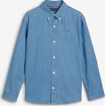 TOMMY HILFIGER Regular Fit Hemd 'Essential' in Blau: predná strana