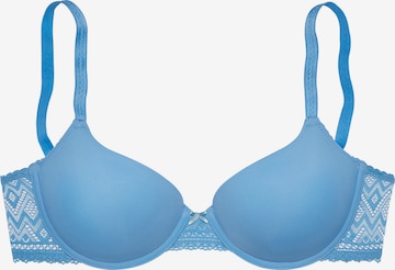 s.Oliver T-shirt Bra in Blue: front