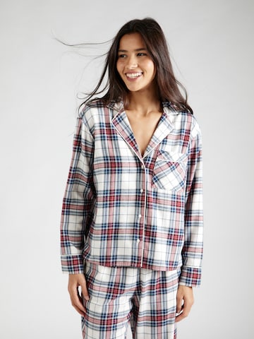 jauktas krāsas Abercrombie & Fitch Pidžamas krekls: no priekšpuses