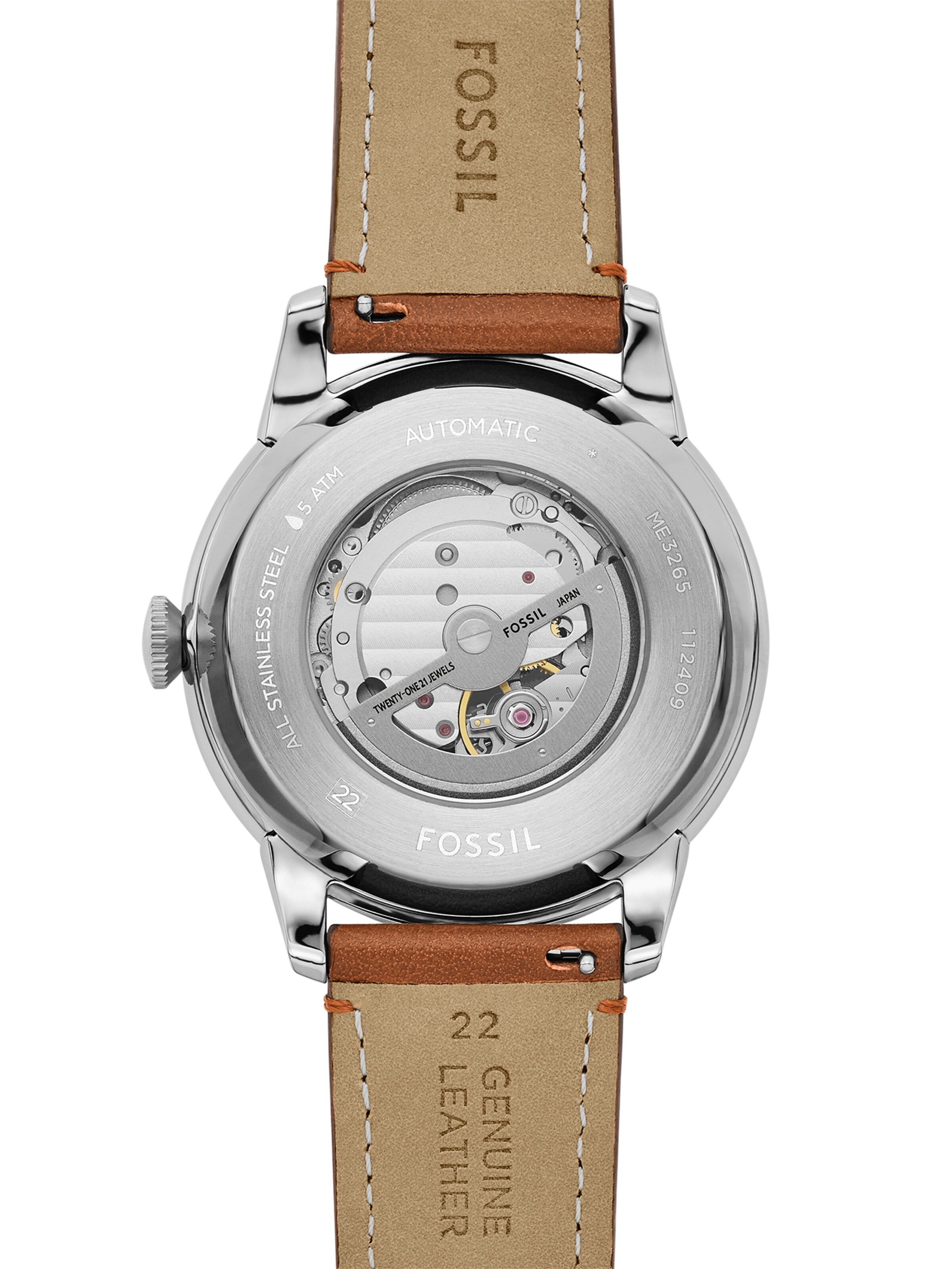 FOSSIL Αναλογικό ρολόι σε καφέ