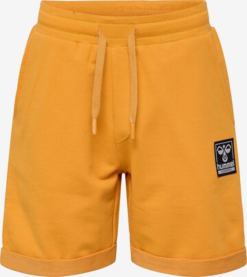 Hummel Regular Pants 'Tyler' in Yellow: front