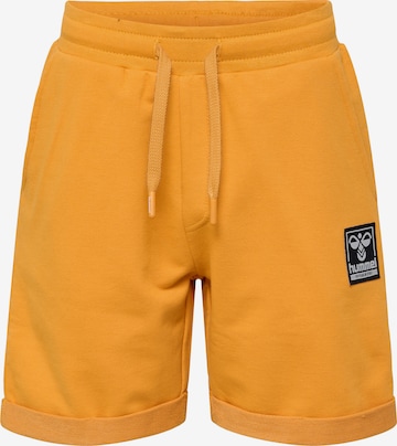 Regular Pantalon 'Tyler' Hummel en jaune : devant