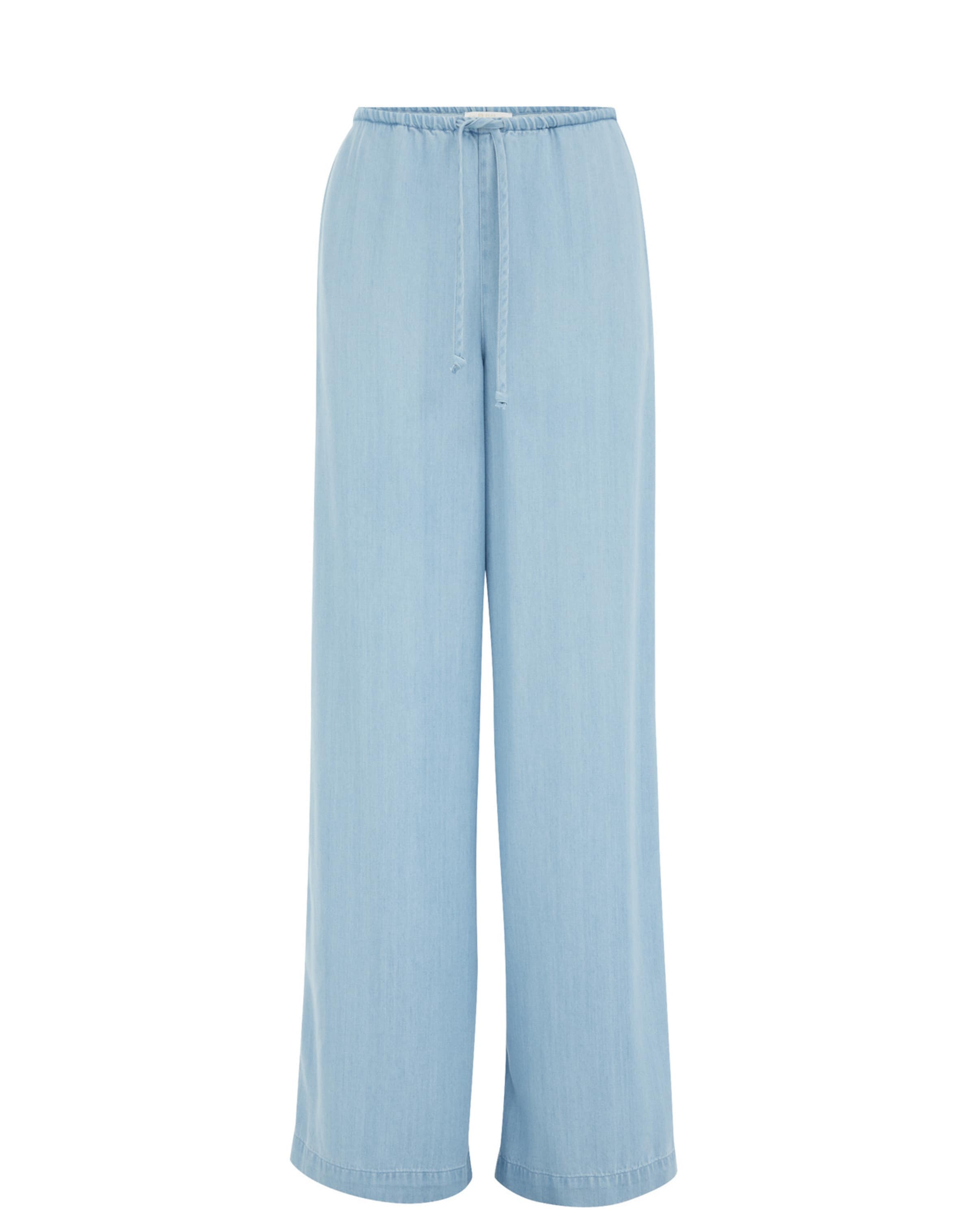 WE Fashion Wide leg Τζιν σε μπλε: μπροστά