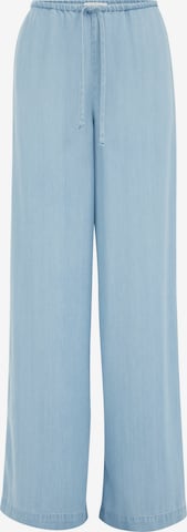 mėlyna WE Fashion Plačios klešnės Džinsai: priekis