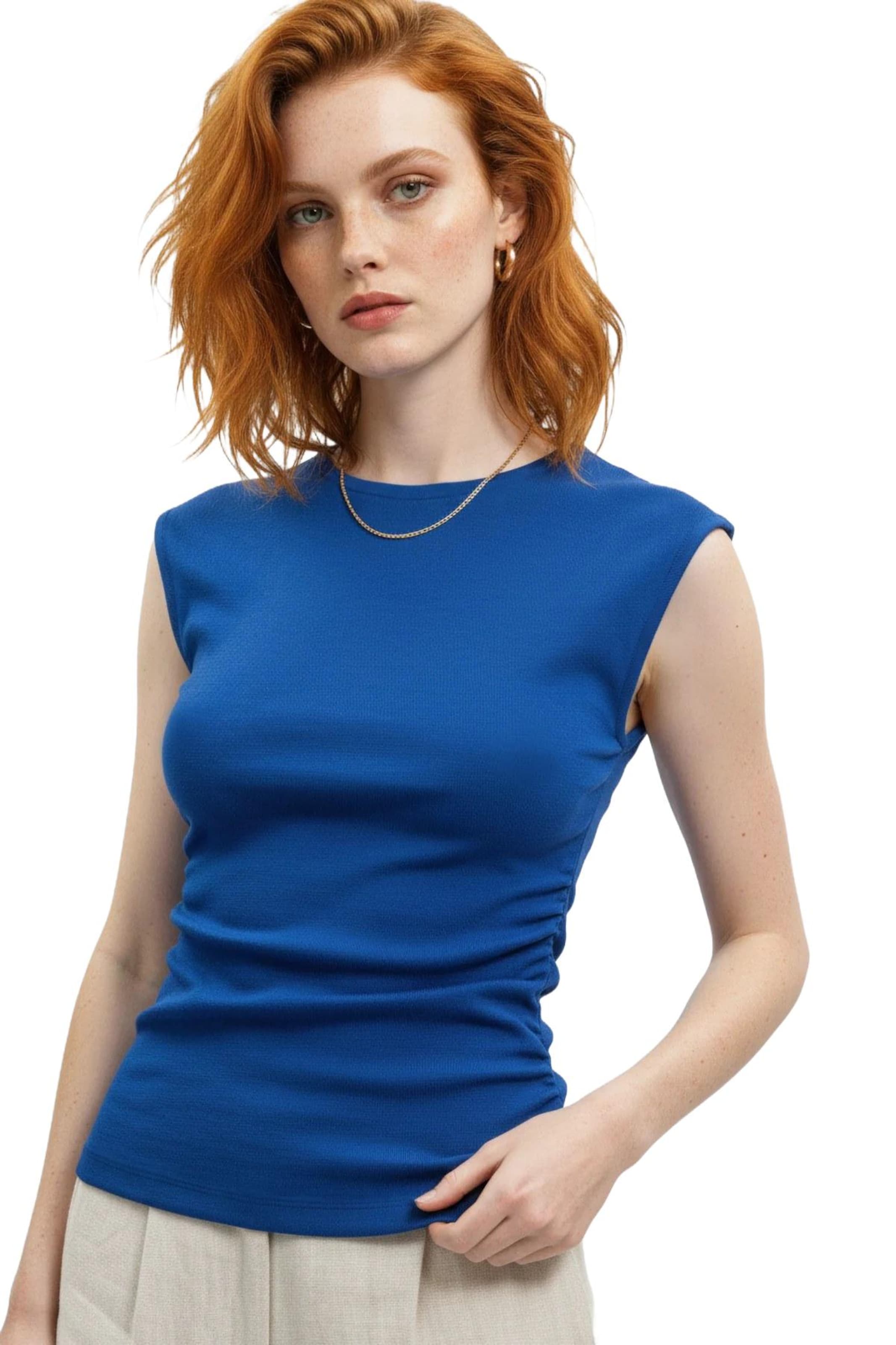 Haut No Matter What en bleu : devant