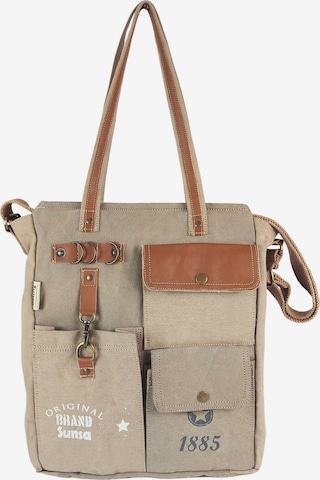 Sunsa Shopper 'Sunsa' in Braun: Vorderseite