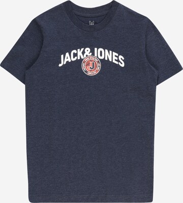 Jack & Jones Junior Koszulka 'OUNCE' w kolorze niebieski: przód