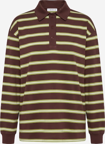 EDITED Shirt 'Finette' in Groen: voorkant