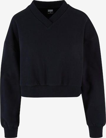 Urban Classics Sweatshirt in Black: front