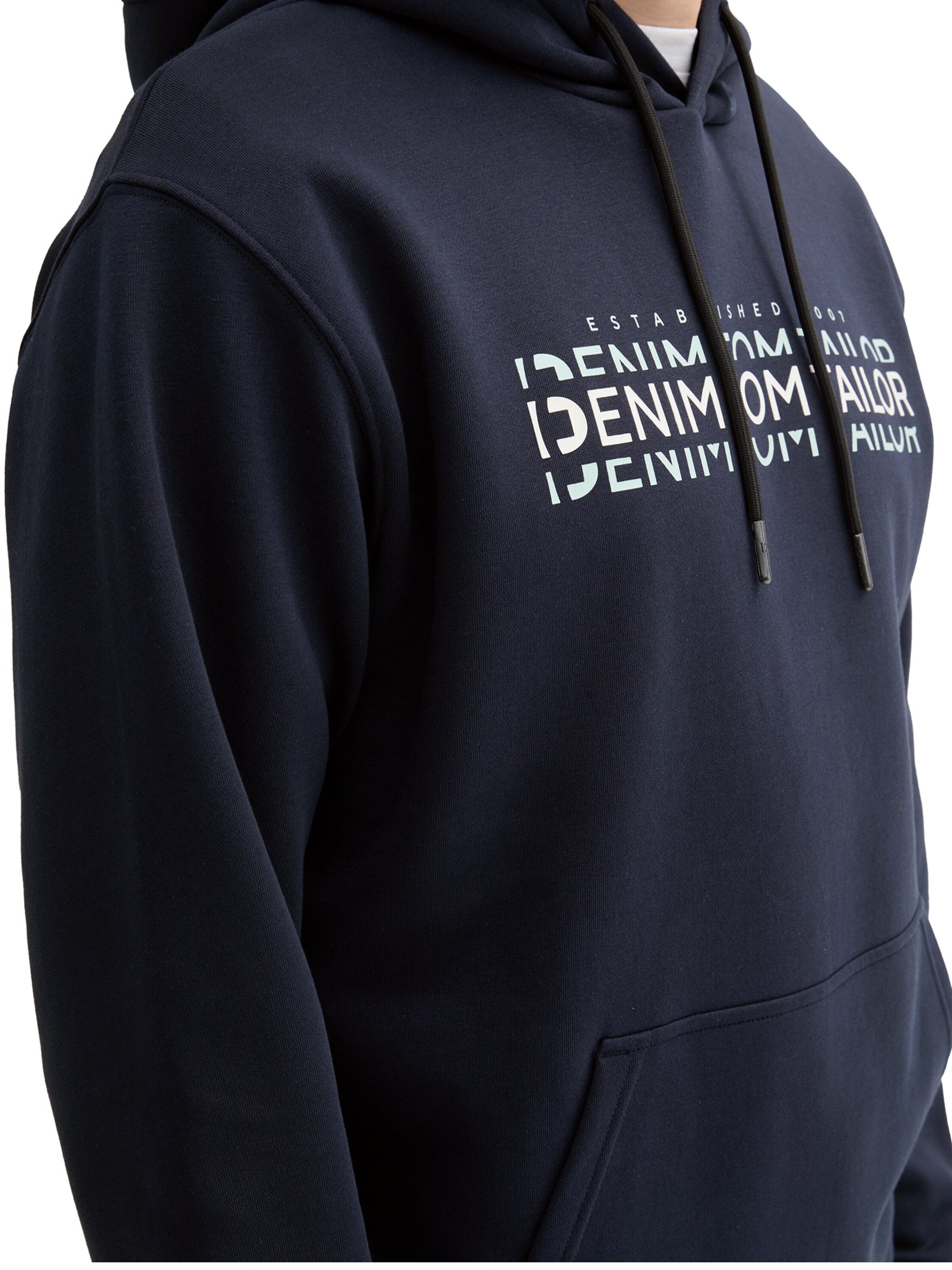 Sweat-shirt TOM TAILOR DENIM en bleu