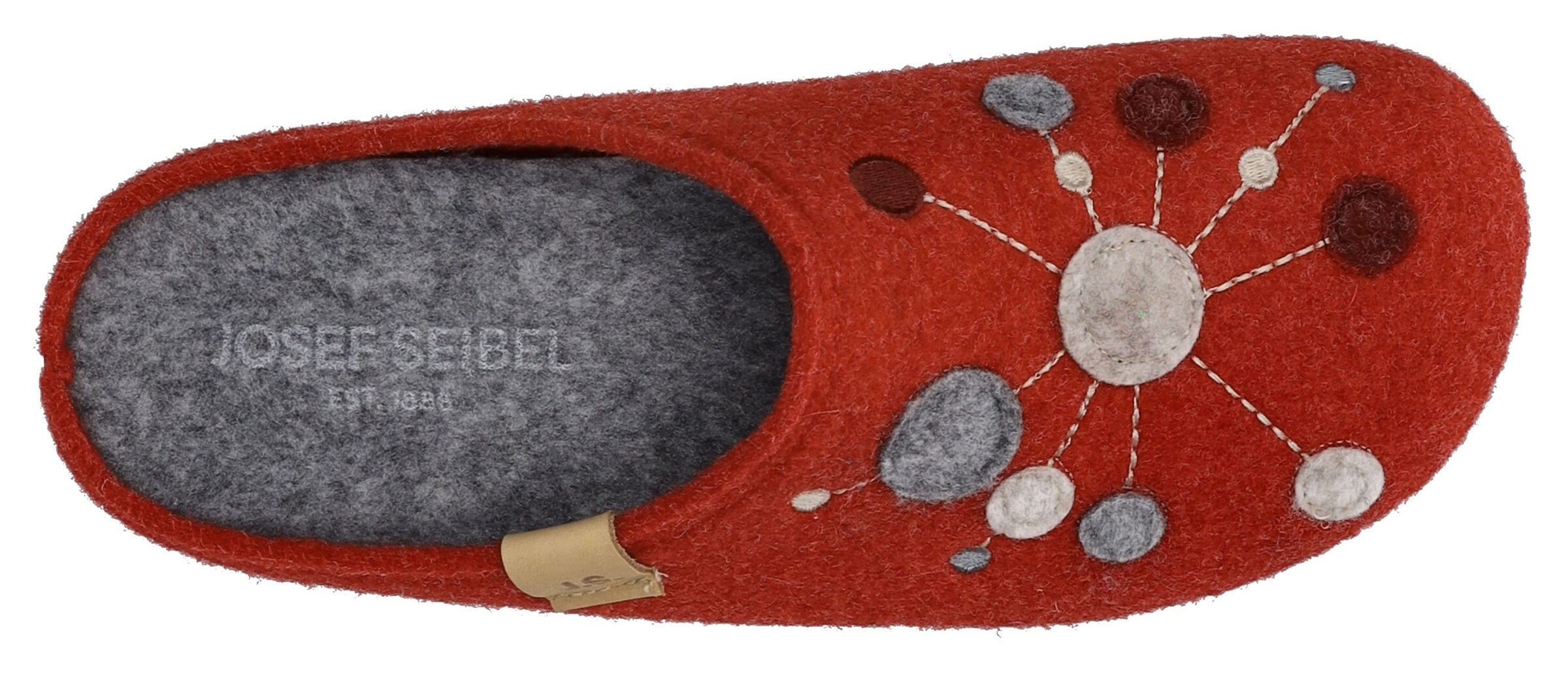 JOSEF SEIBEL Hausschuh in Rot