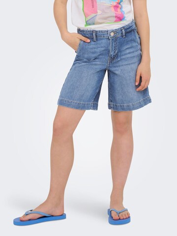 Wide Leg Jean 'KOGComet' ONLY GIRLS en bleu : devant