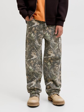 Jack & Jones Junior - Ropa ancha Vaquero 'JPSTALEX ANTONIO' en verde: frente