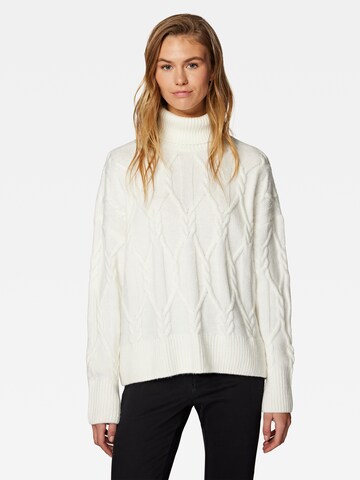 Mavi Sweater in White: front