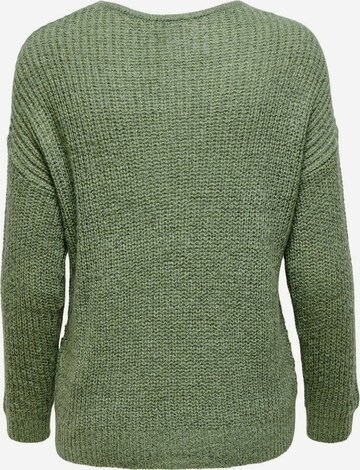 JDY Petite Sweter 'MEGAN' w kolorze zielony