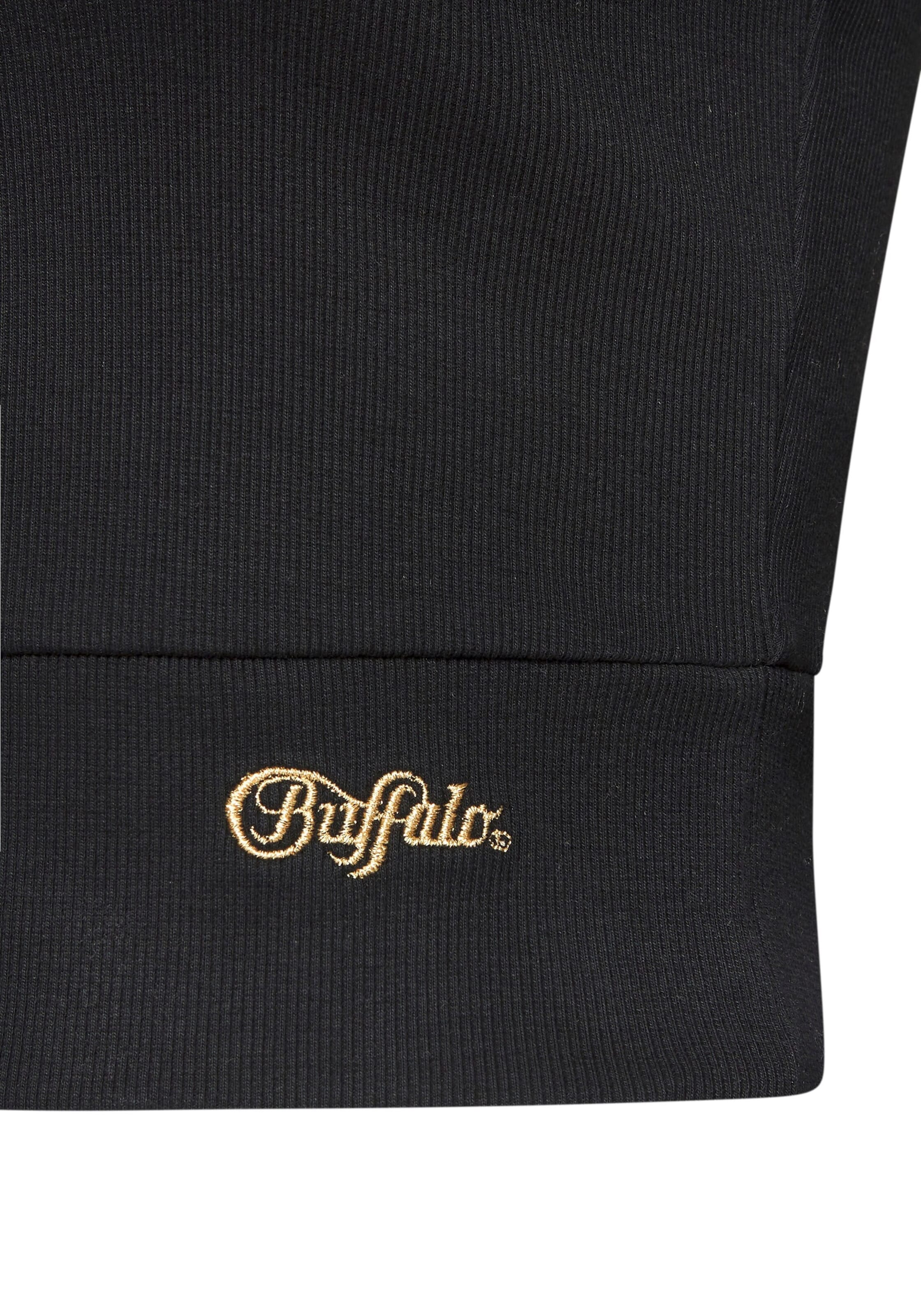 BUFFALO Top in Schwarz