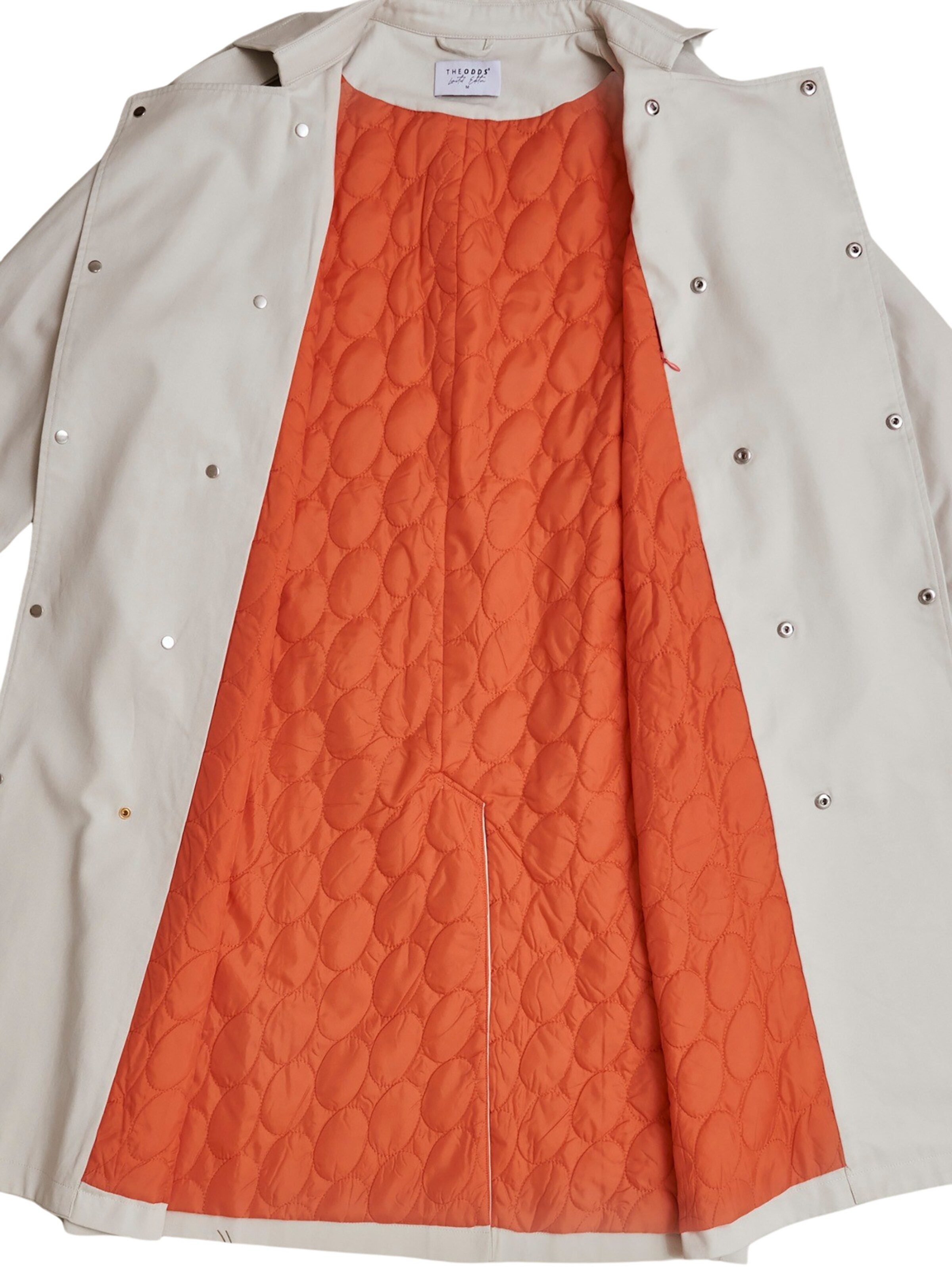 THE ODDS Tussenjas 'Trench Coat / LMTD Edition' in Beige