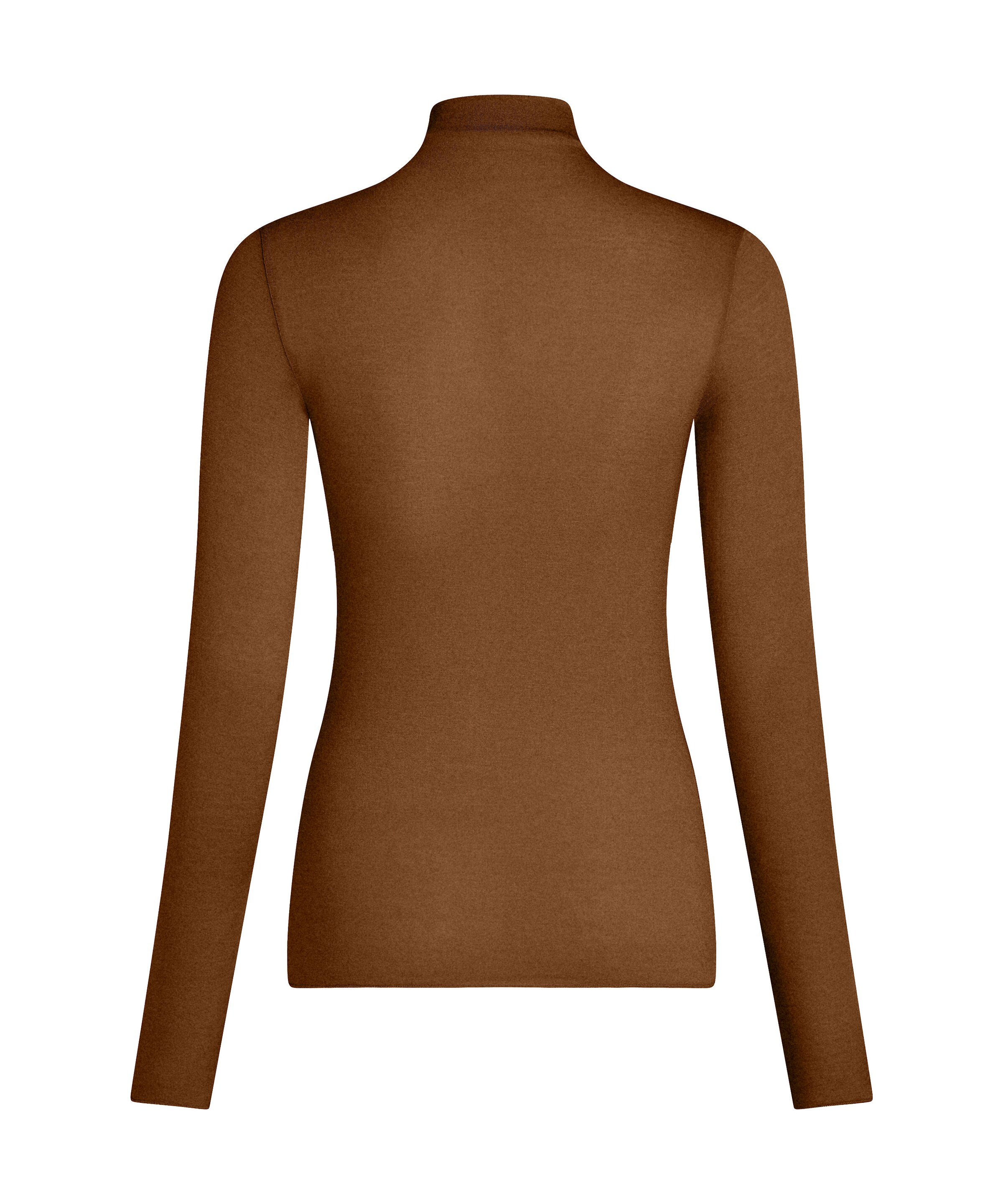 Hunkemöller Shirt 'Turleneck with Cashmere' in Brown