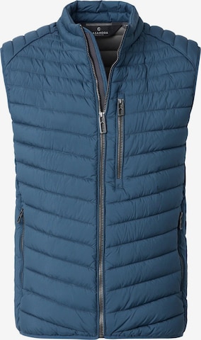 CASAMODA Bodywarmer 'Basic' in Blauw: voorkant